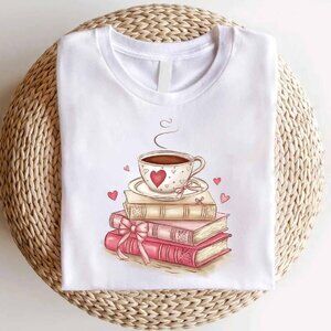Book Lover Valentine, Gift for Book Lovers, Coquette Valentine Book shirt